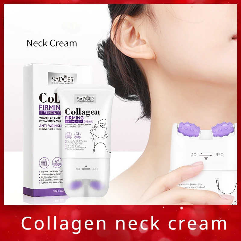 Retinol Vitamin A Cream - Roller Neck Cream Smooth Wrinkle Tightening