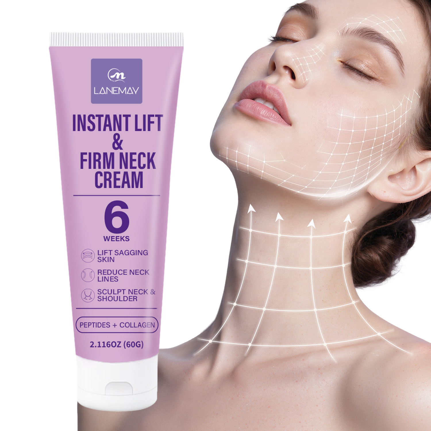 Instant Lift Firm Neck Cream w - Retinol Vitamin A Cream review and price