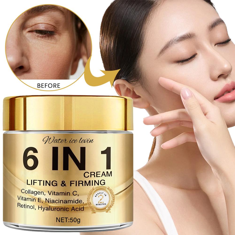6 IN 1 Collagen Face Cream Lif - Retinol Vitamin A Cream review and price